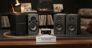 Best Bookshelf Speakers for Under $200 featured image