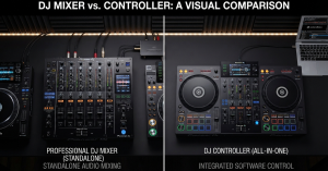DJ Mixer vs. Controller featured image