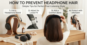 How To Prevent Headphone Hair featured image