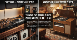 Turntable Vs. Record Player featured image